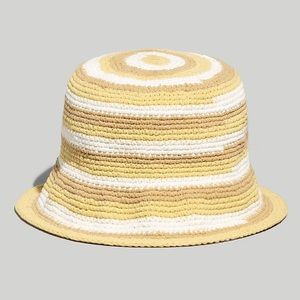 Madewell Crocheted Bucket Hat